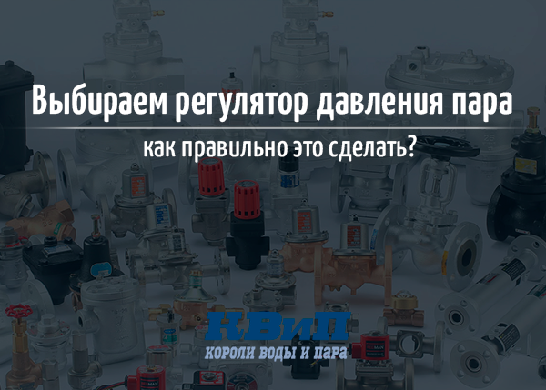 Выбираем регулятор давления пара. Как правильно это сделать? Выбираем регулятор давления пара. Как правильно это сделать?