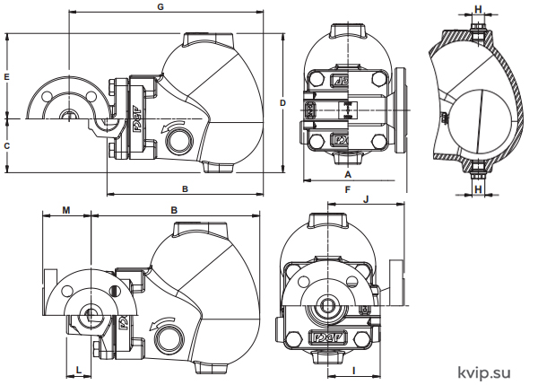 ADCA FA45.1 поплавковый конденсатоотводчик_Р1 ADCA FA45.1 поплавковый конденсатоотводчик_Р1