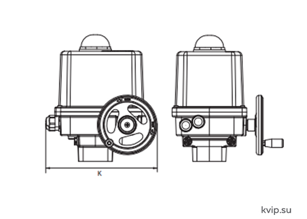 PS Automation PSQ 702 Электропривод четвертьоборотный_Р1