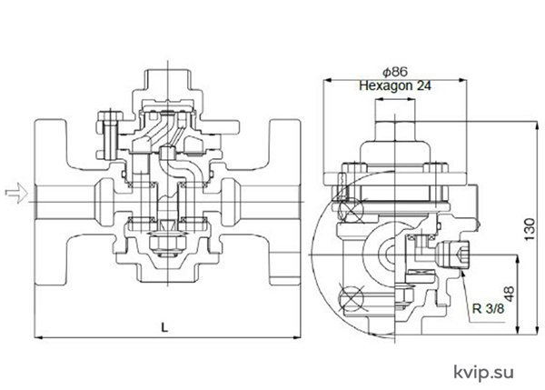 Yoshitake TSD-7F Конденсатоотводчик термостатический_Р5_2 Yoshitake TSD-7F Конденсатоотводчик термостатический_Р5_2
