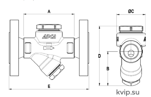 ADCA DT42/2 Конденсатоотводчик термодинамический